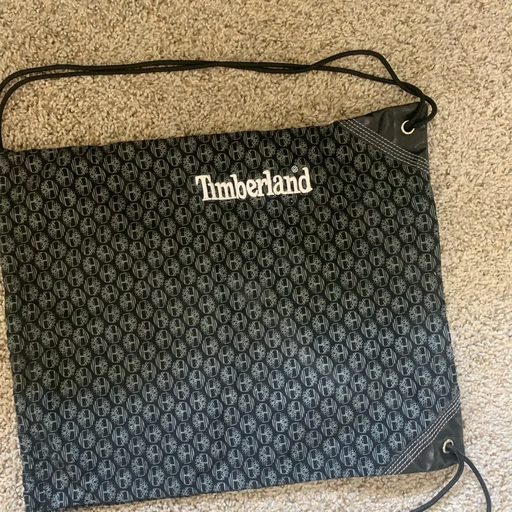 Timberland Black Backpack with Sleek Design